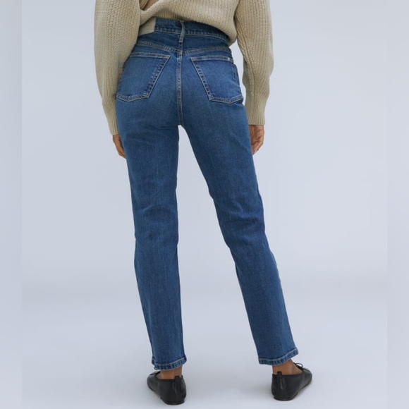 NWT Everlane The Original Cheeky Jean in Washed Midnight - Picture 2 of 7